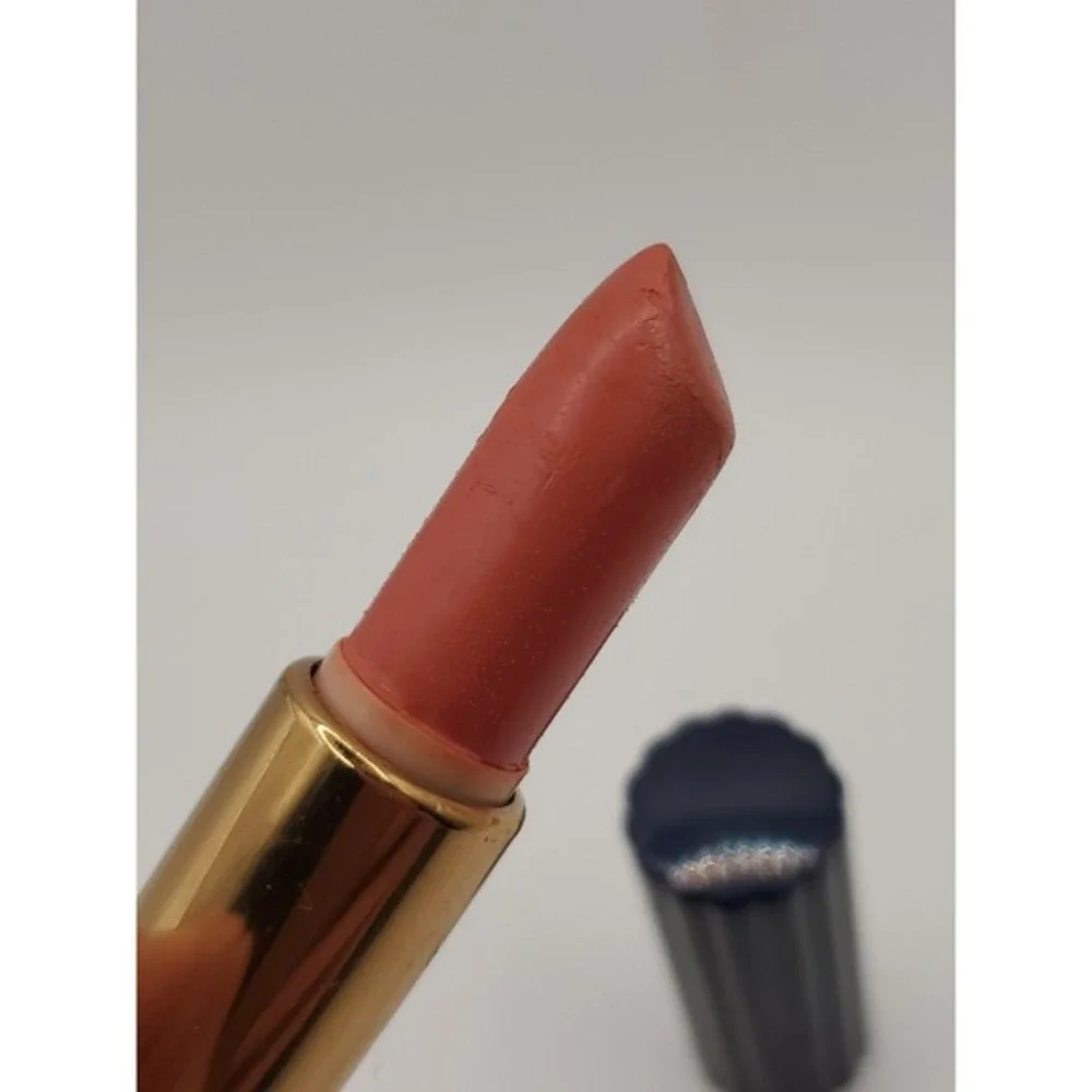 Vintage Estee Lauder All Day Lipstick NECTAR‎ Navy Ribbed